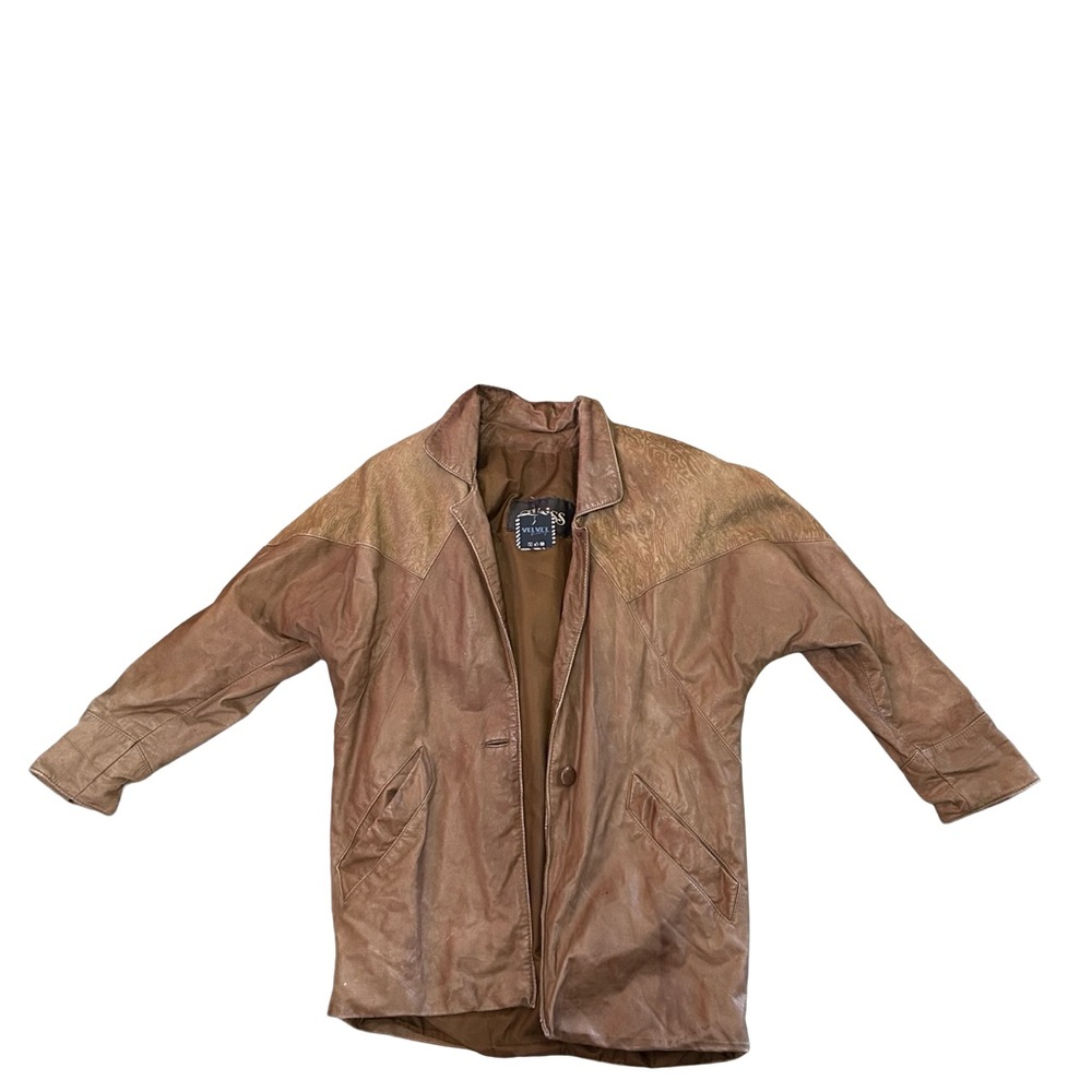 Men's Brown Leather Jacket